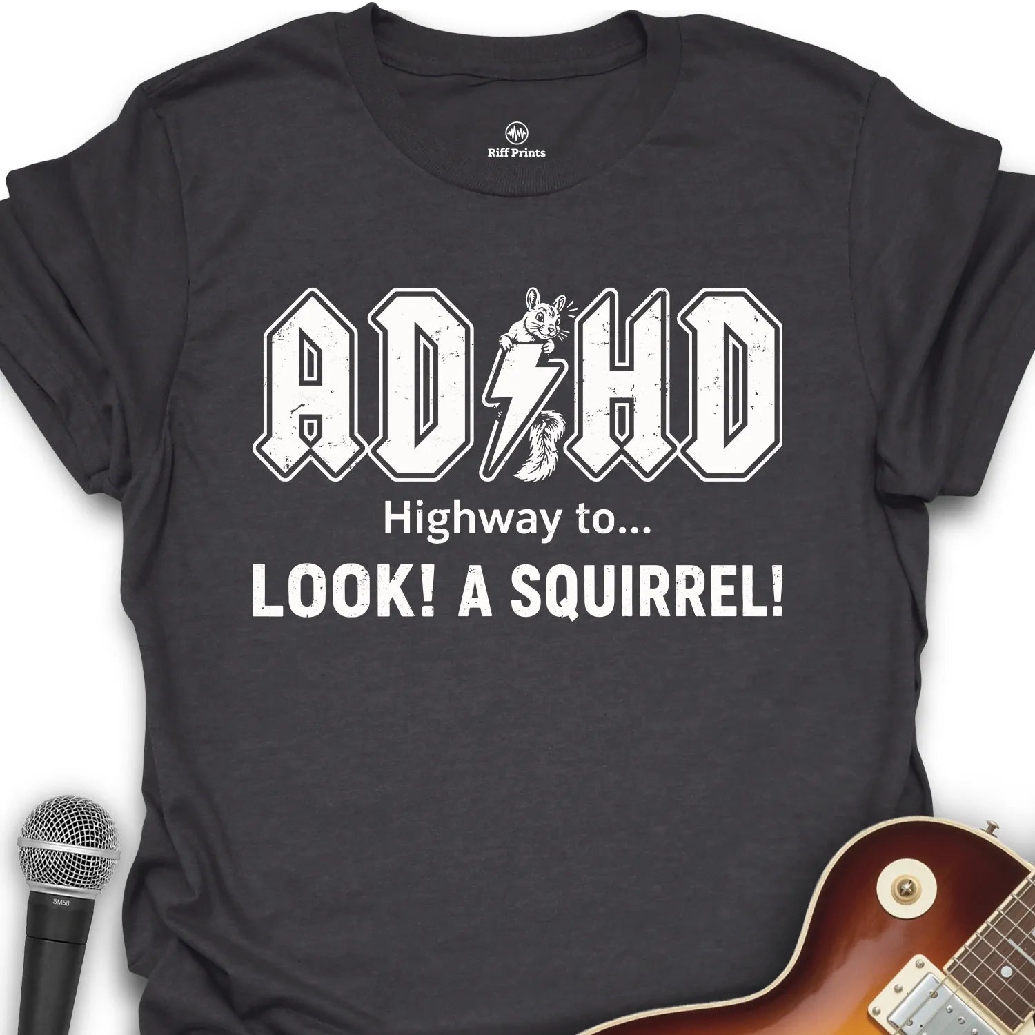 ADHD Highway Music T-Shirt