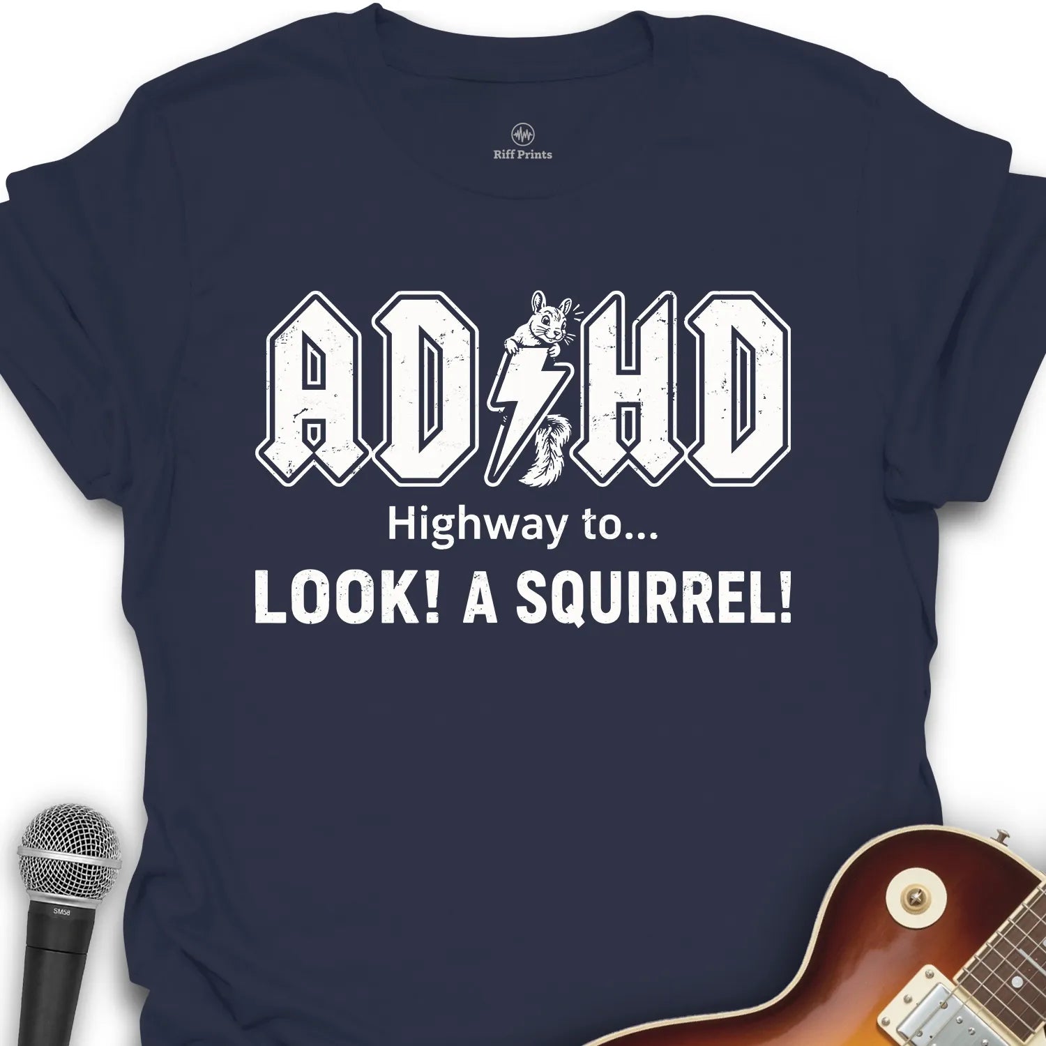 ADHD Highway Music T-Shirt