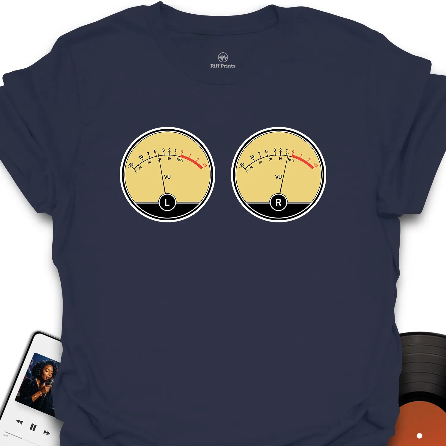 Analog VU Meter T-Shirt