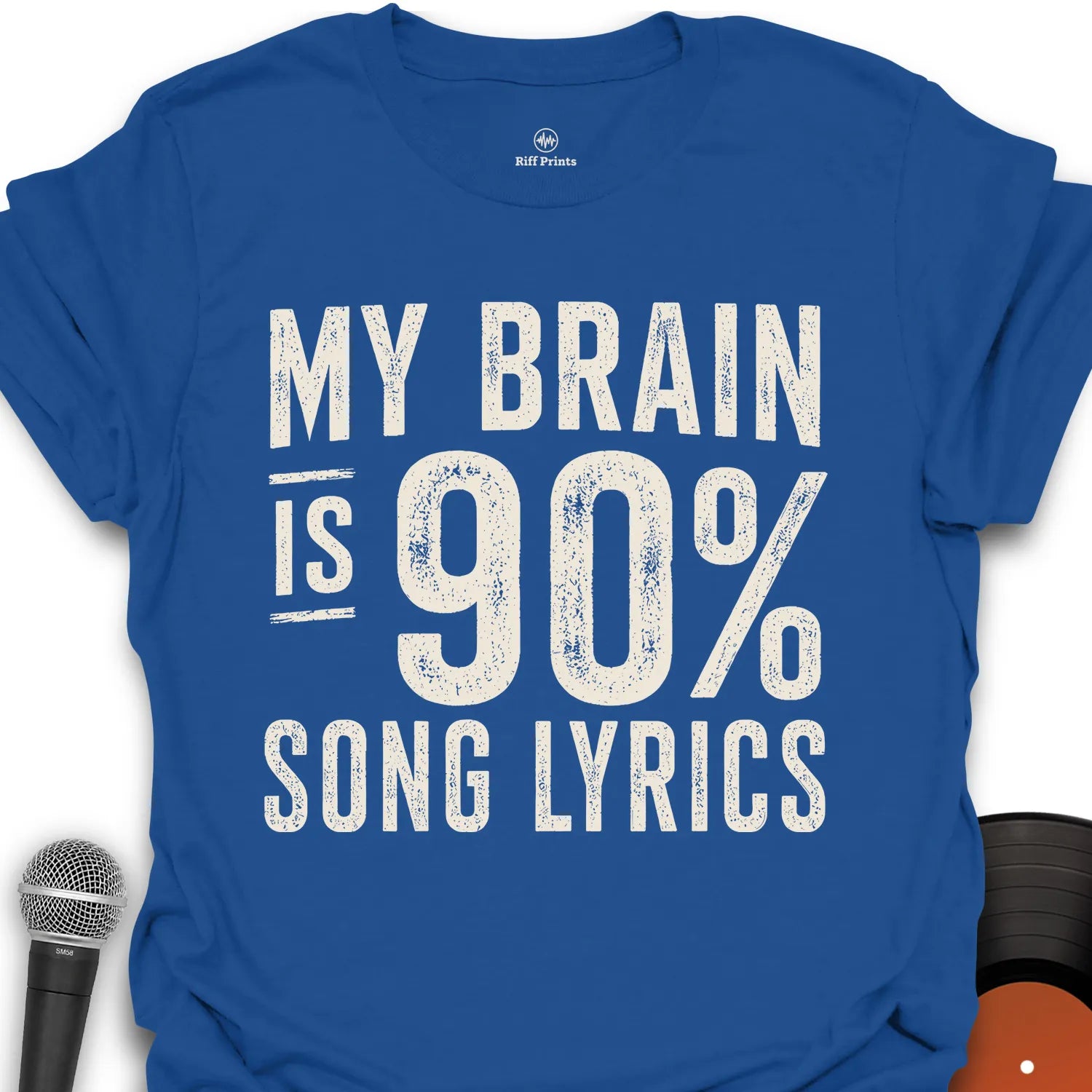 90 % Song Lyrics - Music T-Shirt