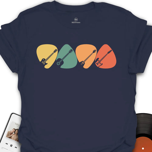 Colorful Guitar Picks T-Shirt