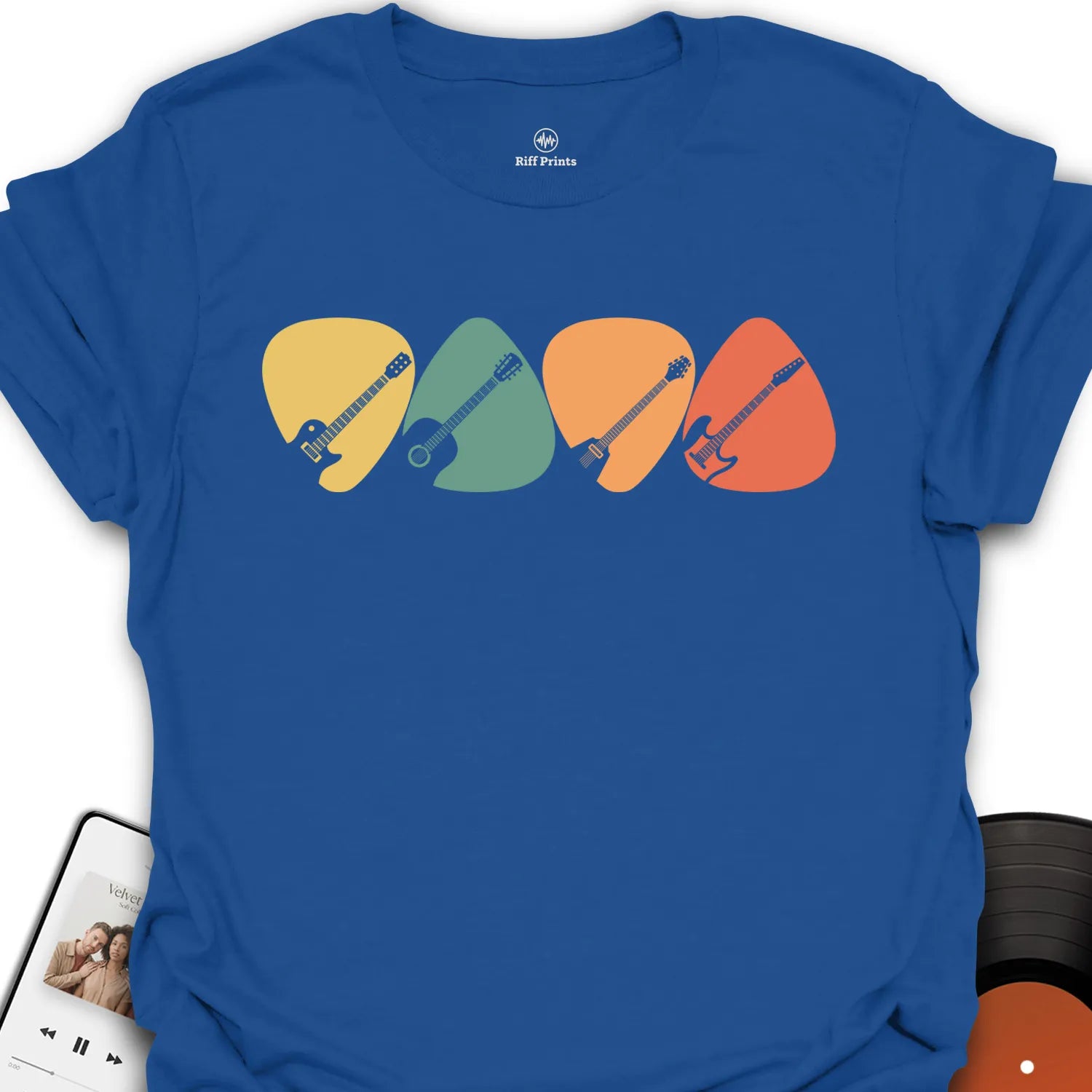 Colorful Guitar Picks T-Shirt