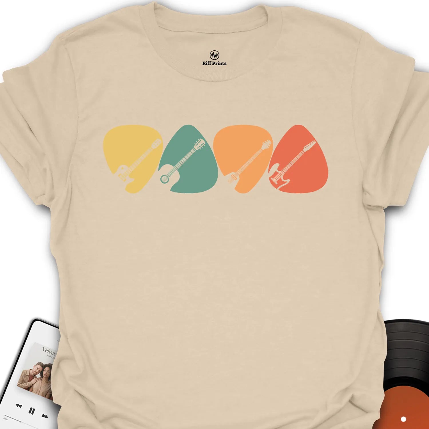 Colorful Guitar Picks T-Shirt