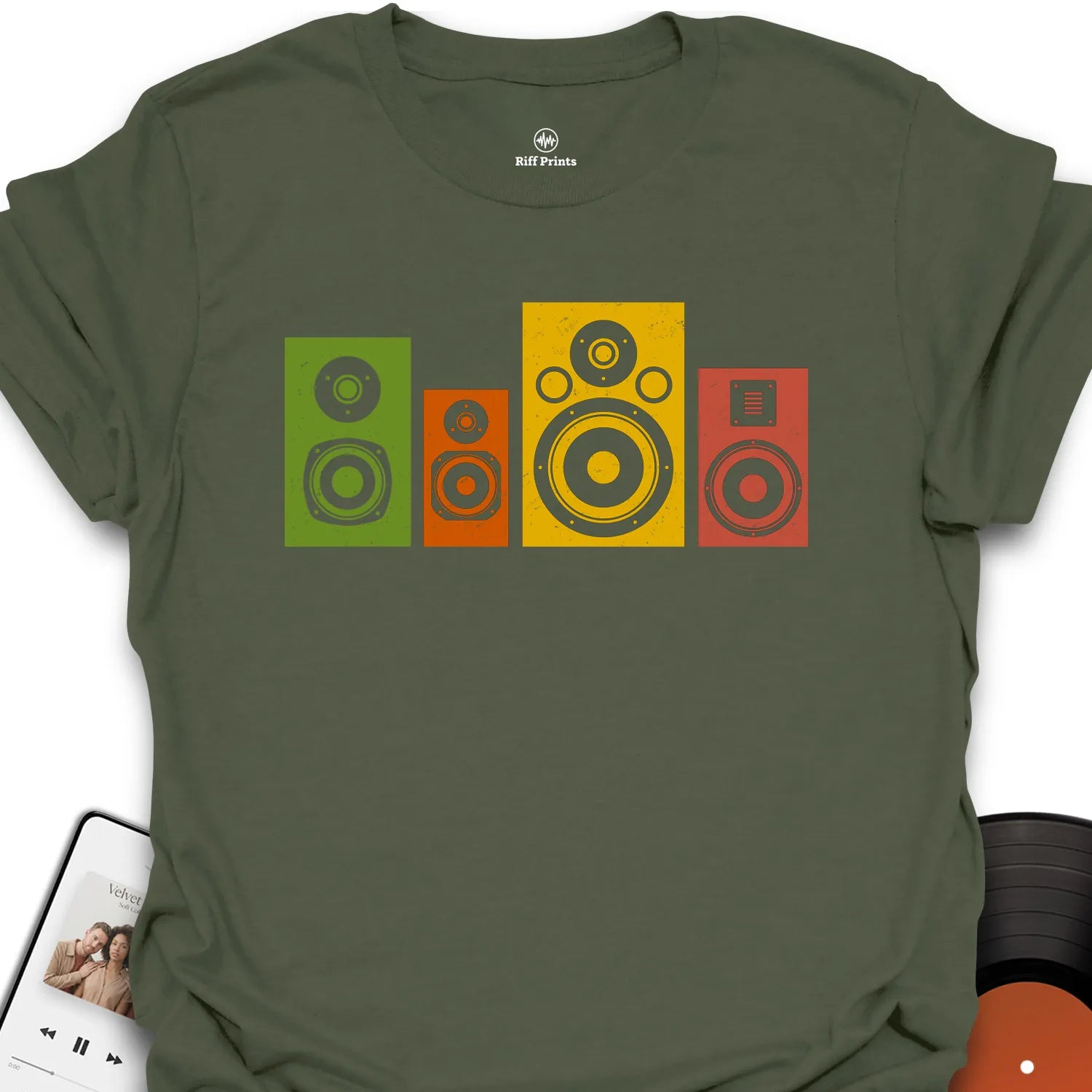 Colorful Speakers T-Shirt