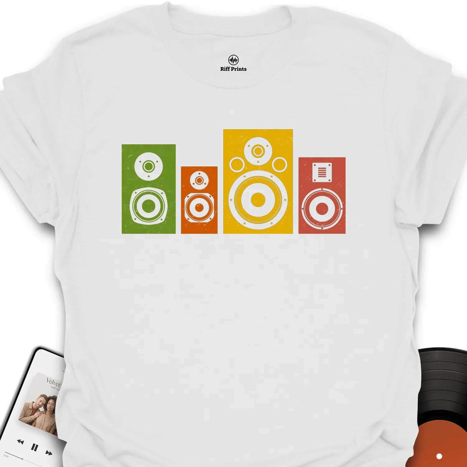 Colorful Speakers T-Shirt
