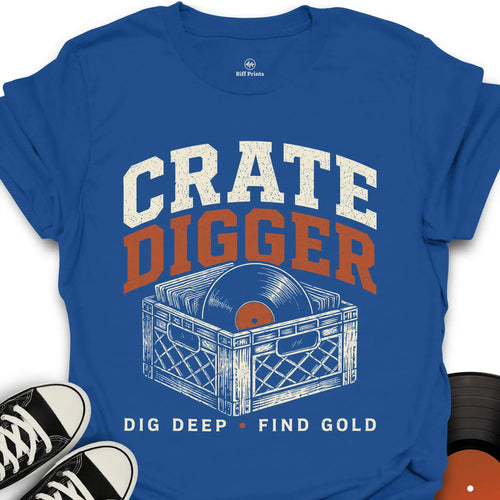 Crate Digger Music T-Shirt