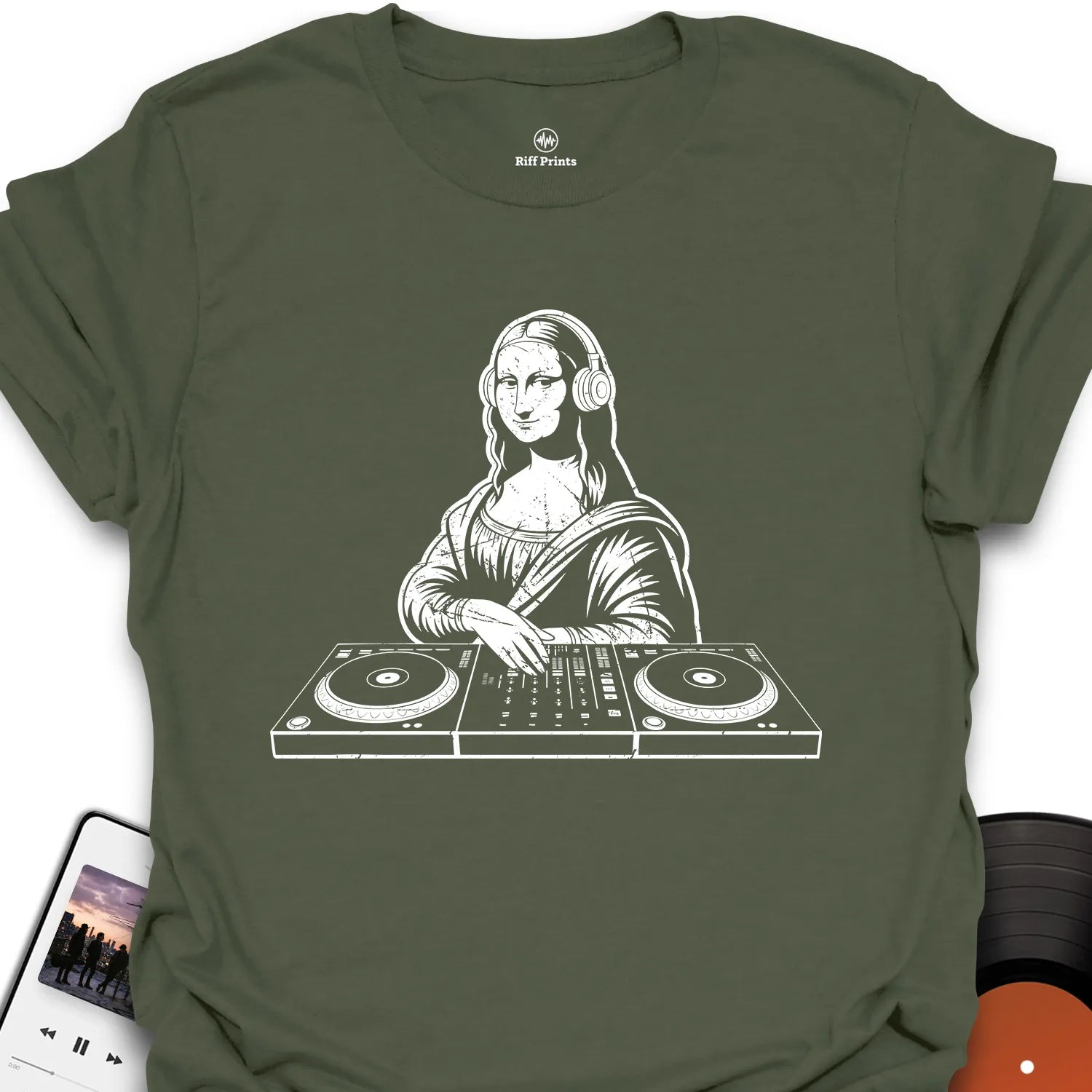 DJ Mona Lisa Music T-Shirt