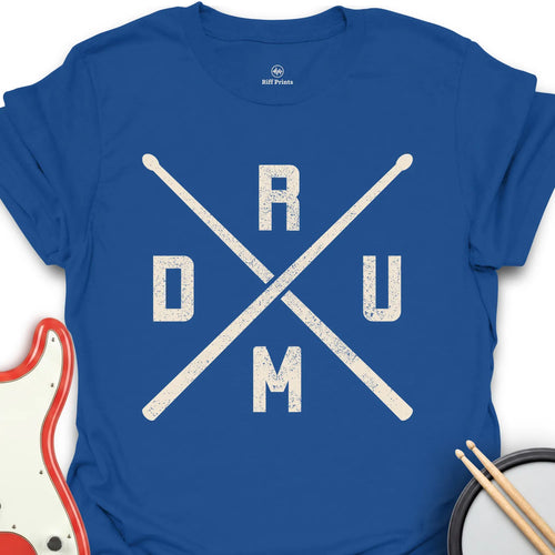 Drum Logo Music T-Shirt