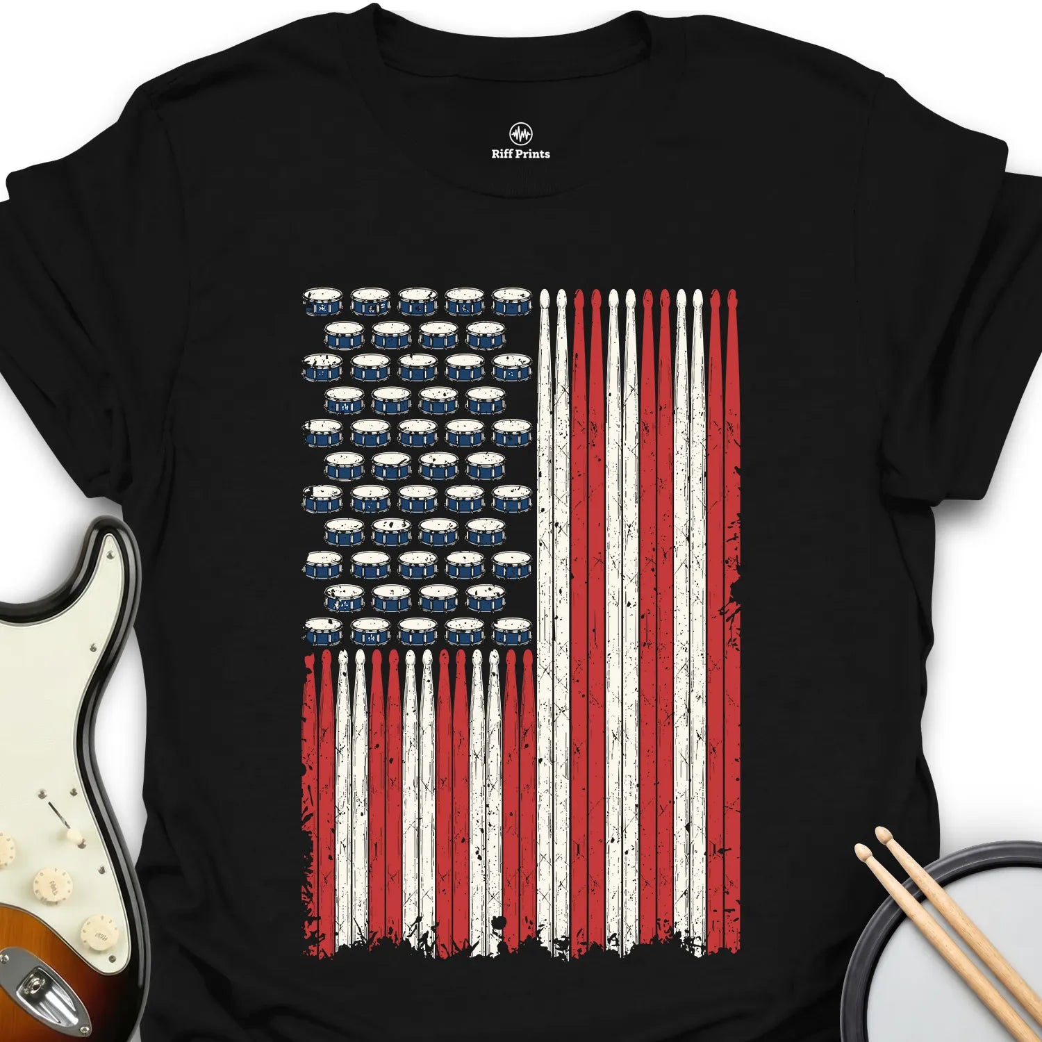 Drums and Sticks Music T-Shirt