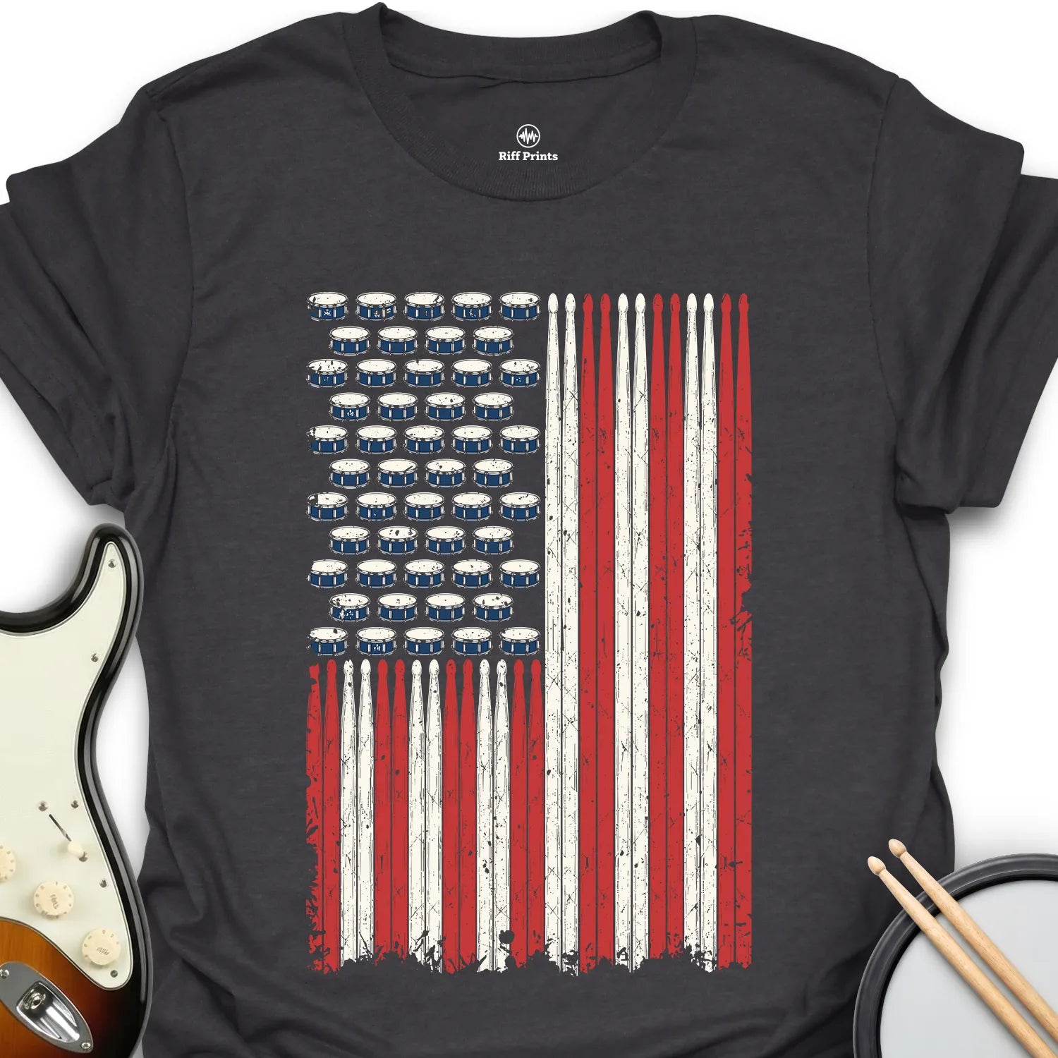 Drums and Sticks Music T-Shirt