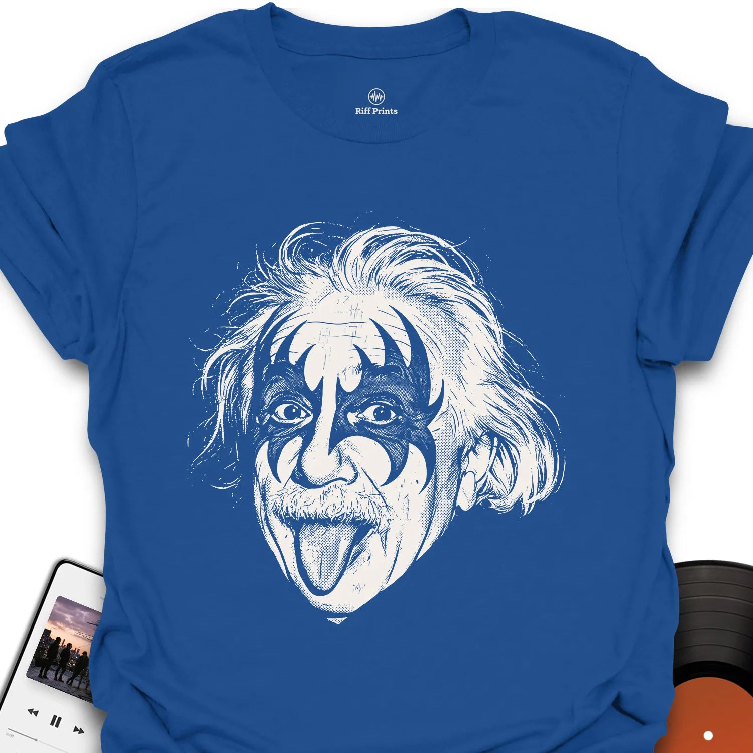 Einstein The Rocker Music T-Shirt