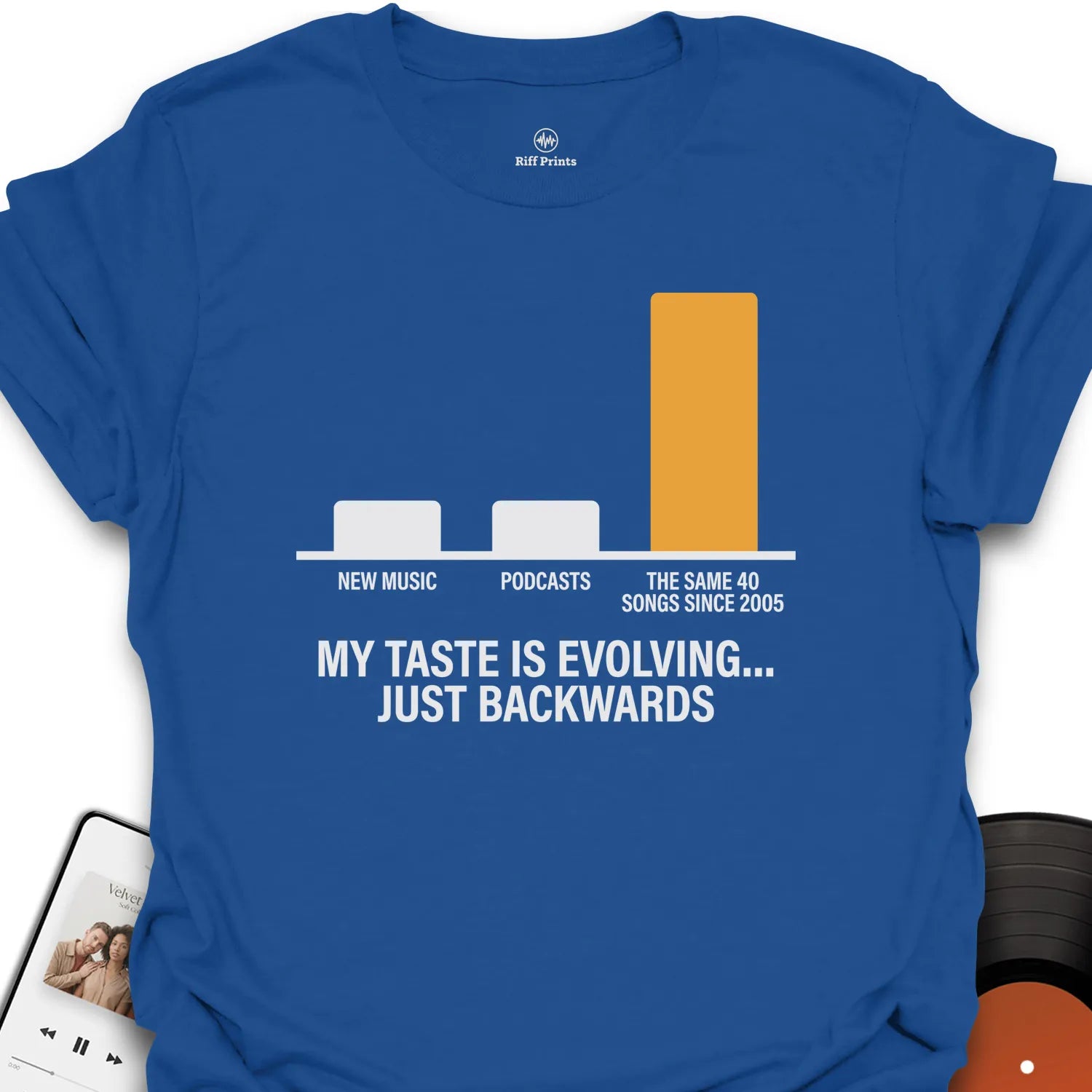 Evolving Music Taste T-Shirt