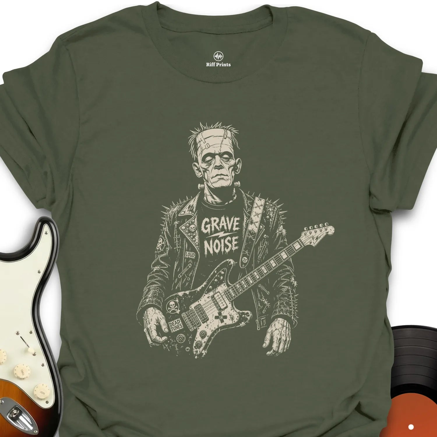 Monster Punk Rocker Music T-Shirt