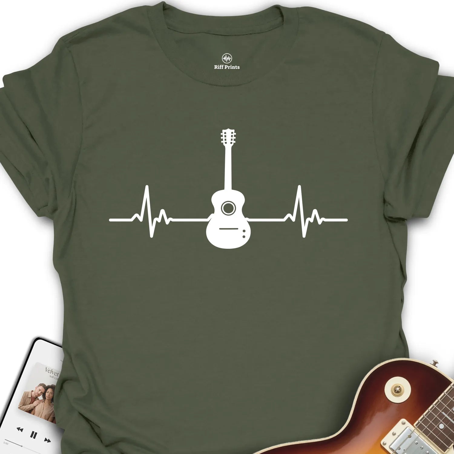 Guitar Heartbeats T-Shirt