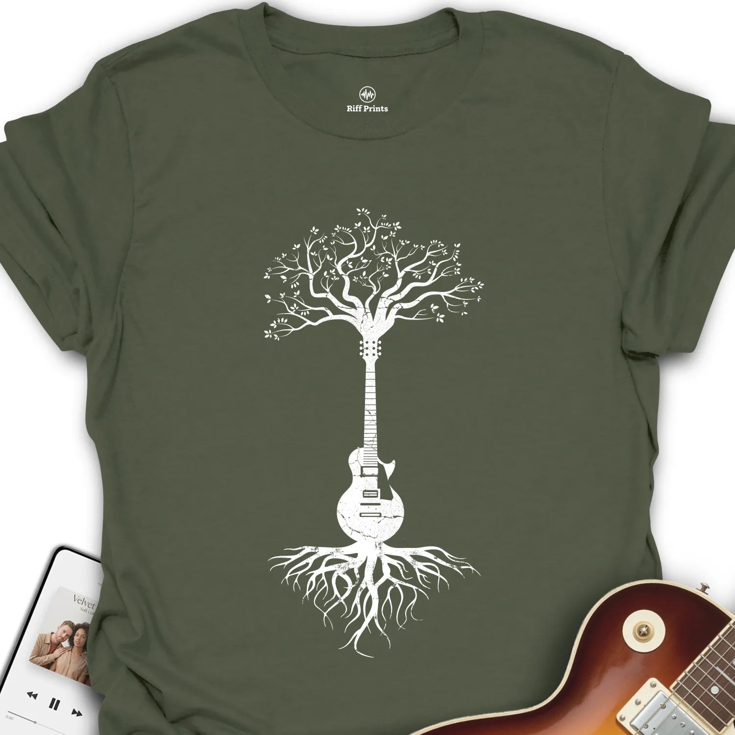 Electric Guitar Tree T-Shirt