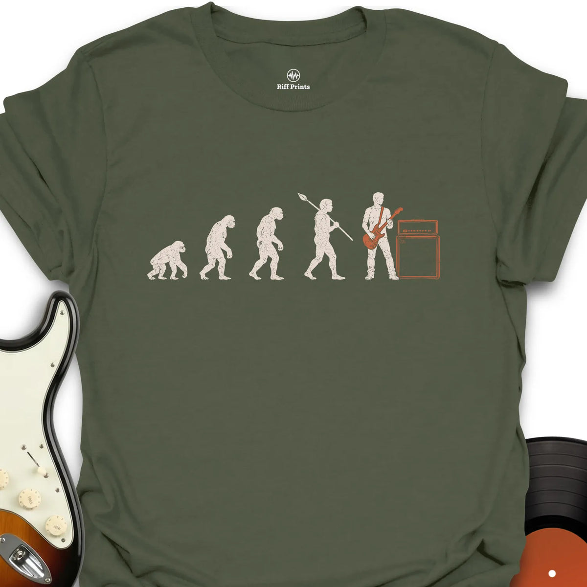 Guitarist Evolution T-Shirt