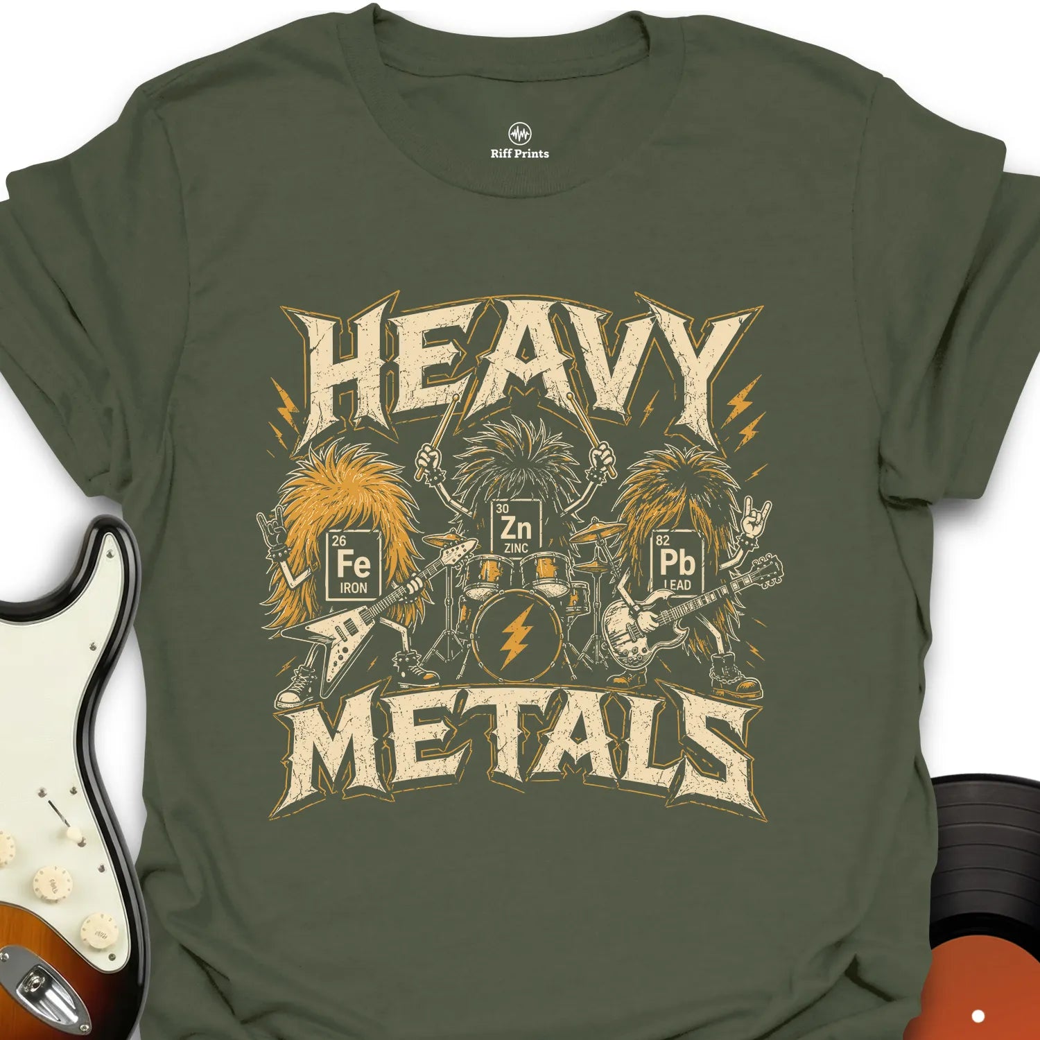Heavy Metals Music T-Shirt