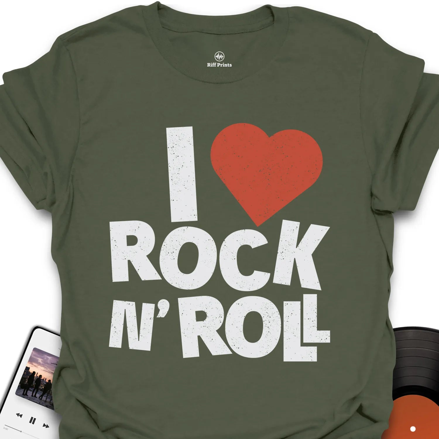 I Love Rock and Roll Music T-Shirt