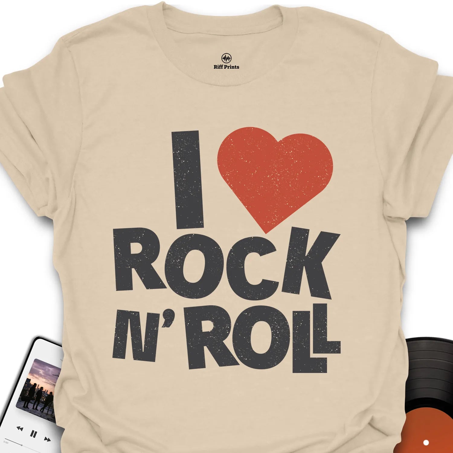 I Love Rock and Roll Music T-Shirt