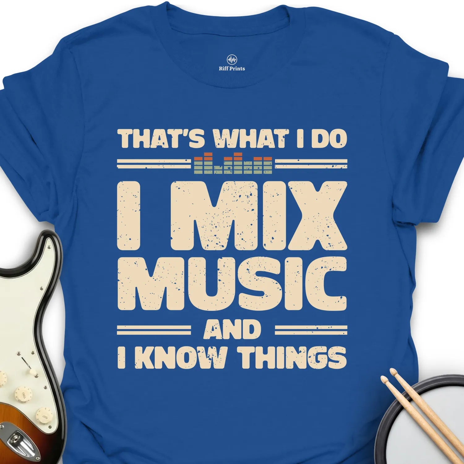 I Mix Music And Know Things T-Shirt