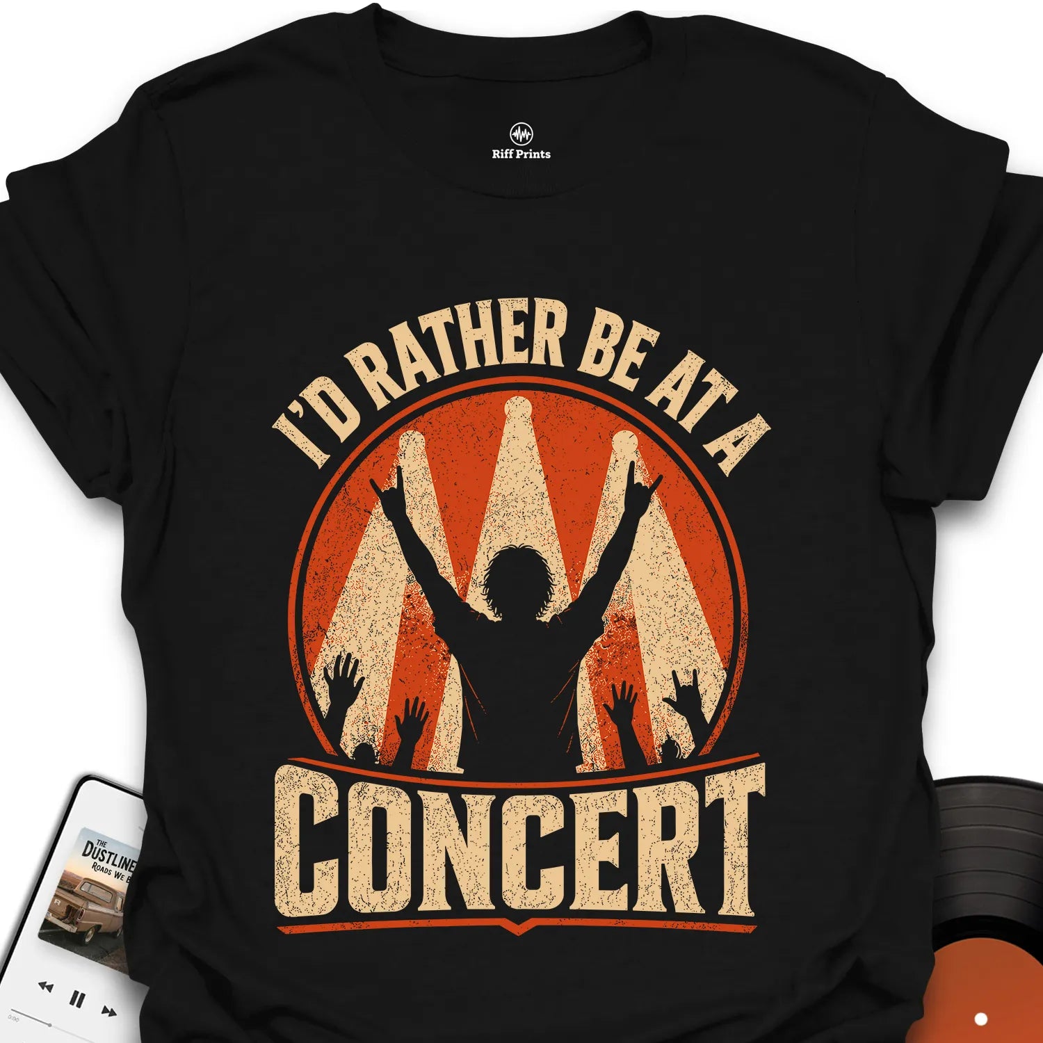 I'd Rather Be At A Concert T-Shirt