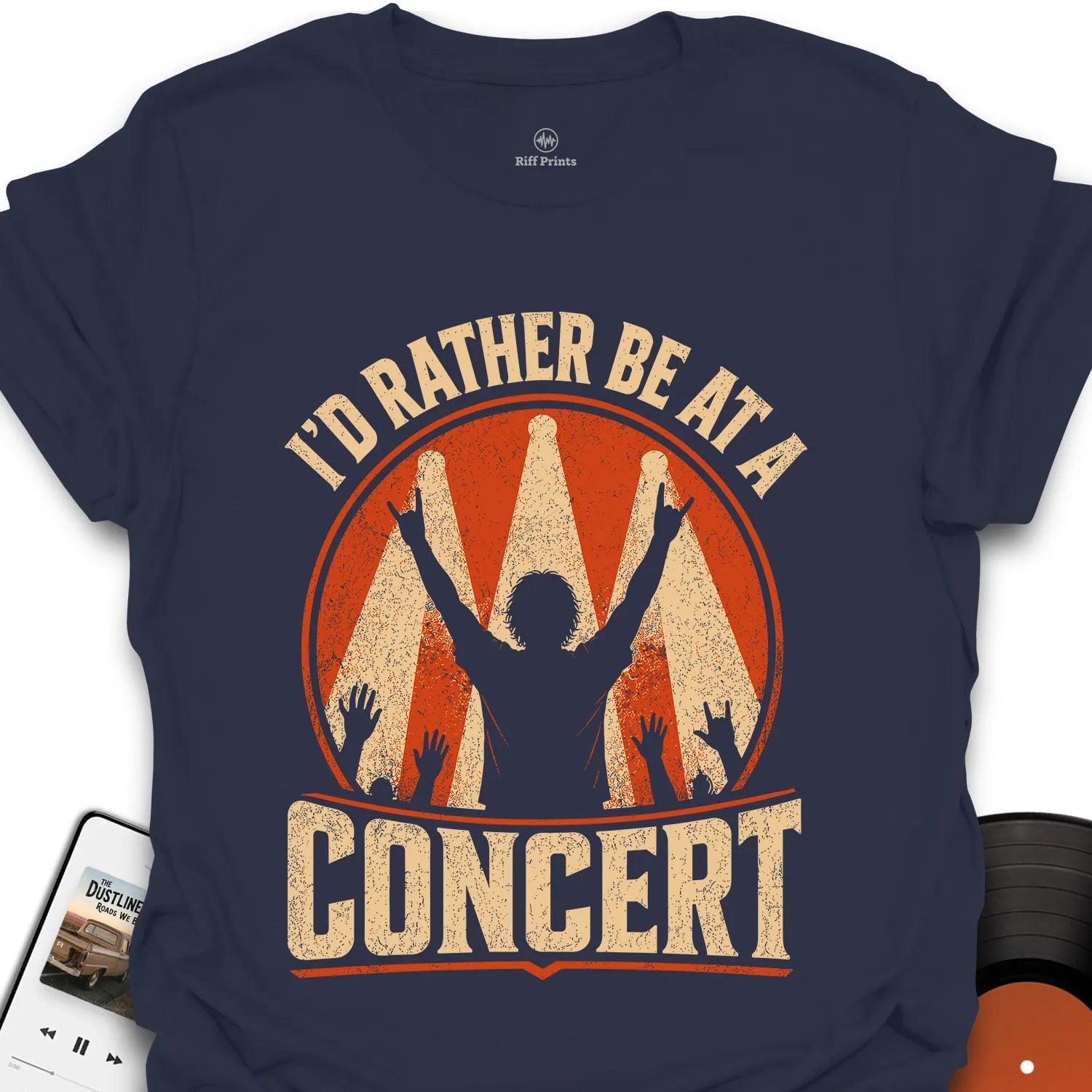 I'd Rather Be At A Concert T-Shirt