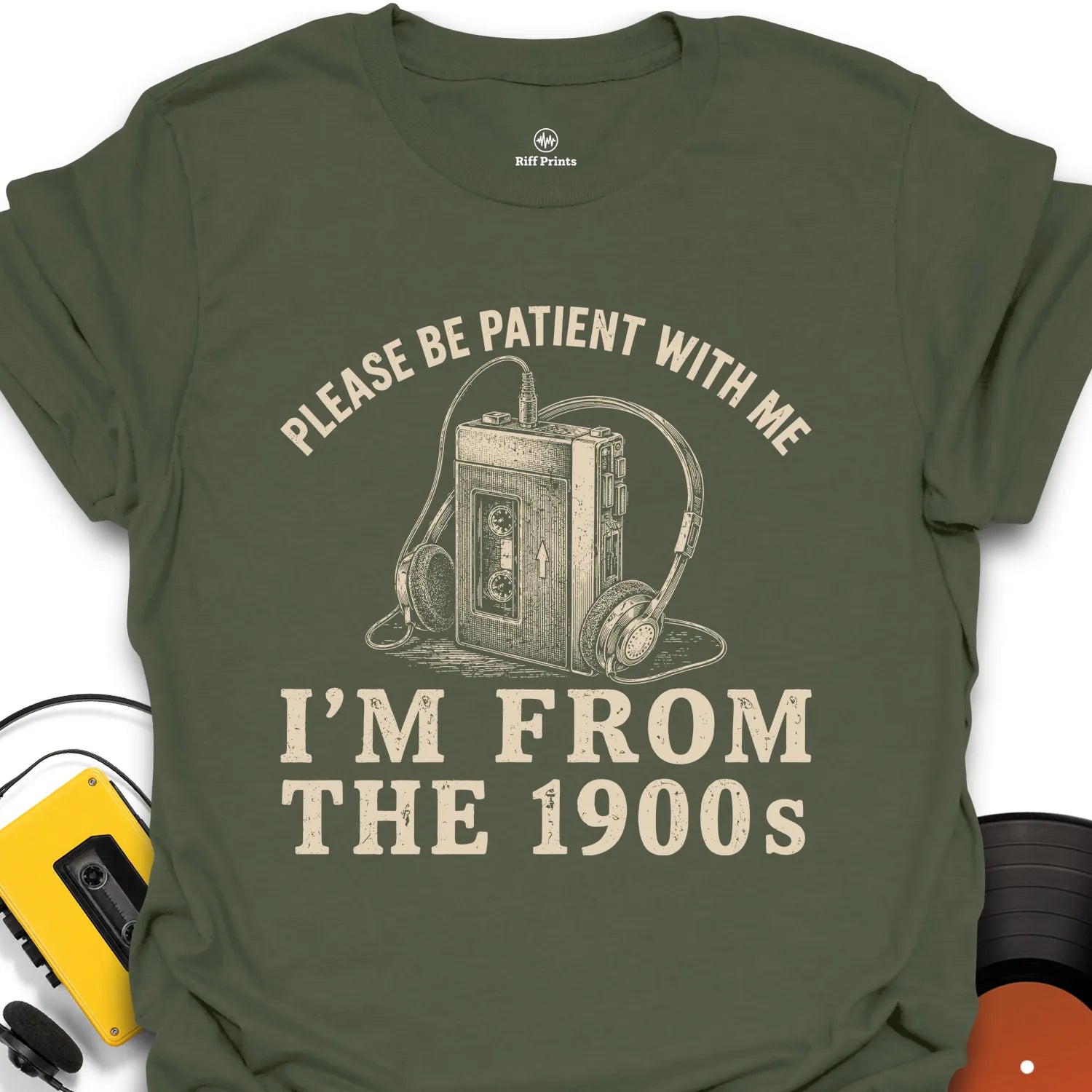 I'm From The 1900's - Music T-Shirt