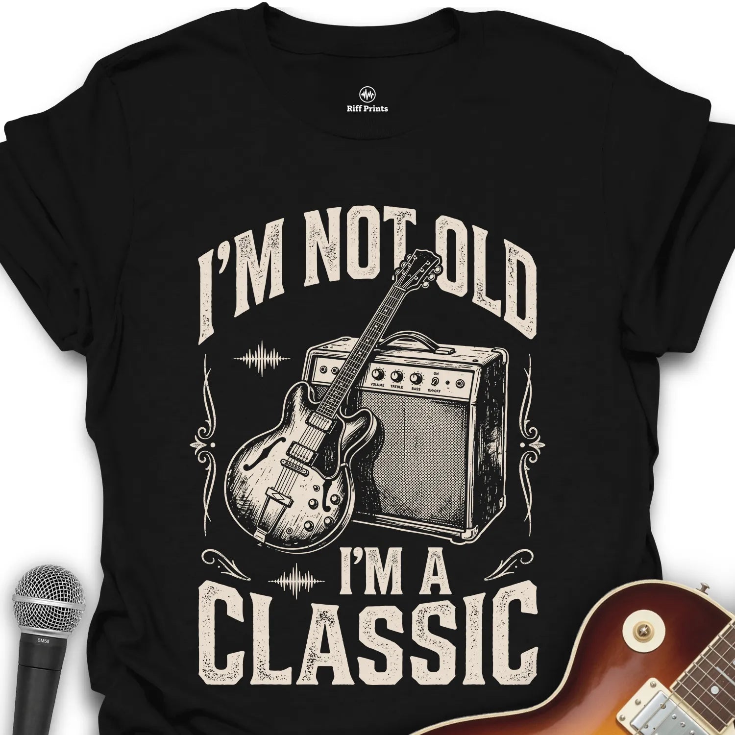 I'm Not Old I'm A Classic Music T-Shirt