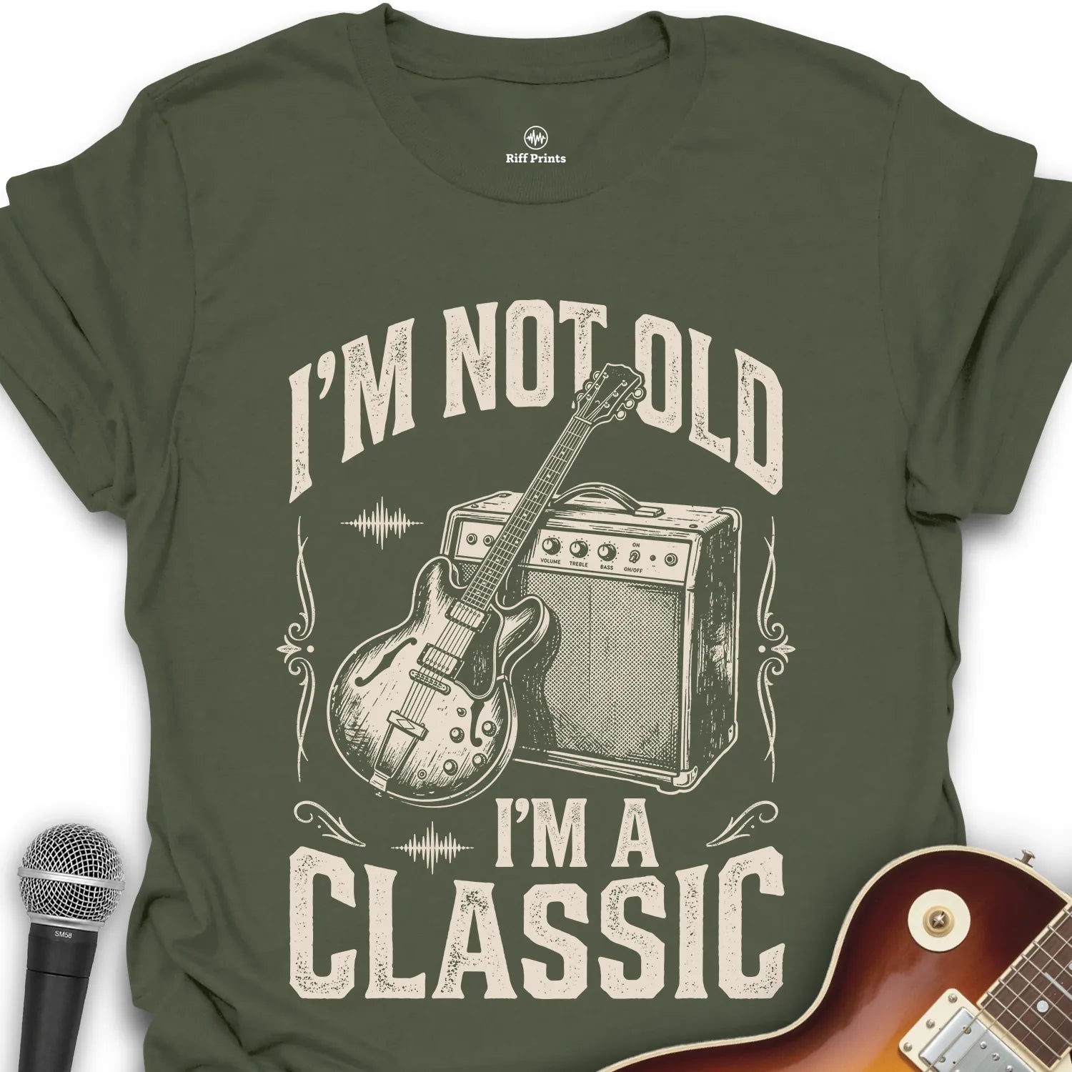 I'm Not Old I'm A Classic Music T-Shirt