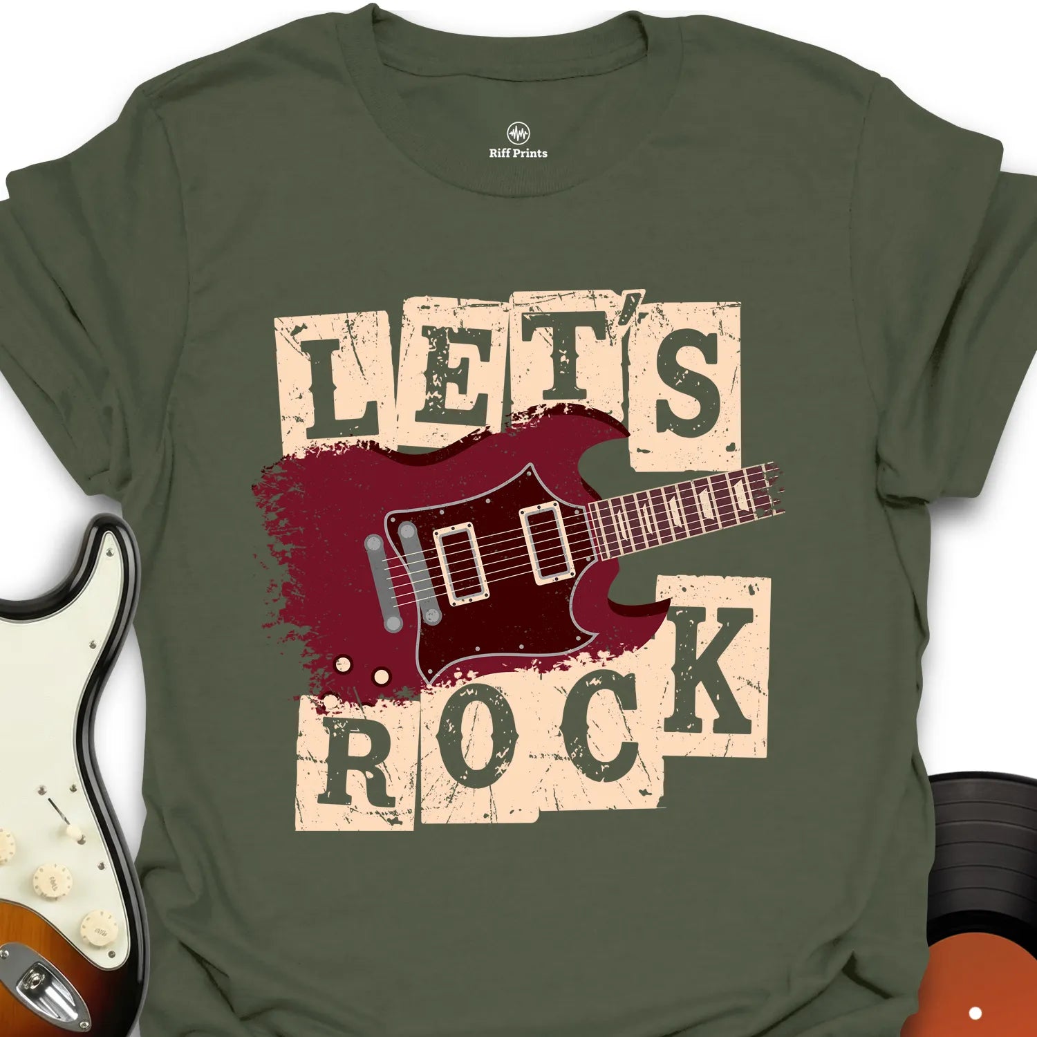 Lets Rock Music T-Shirt