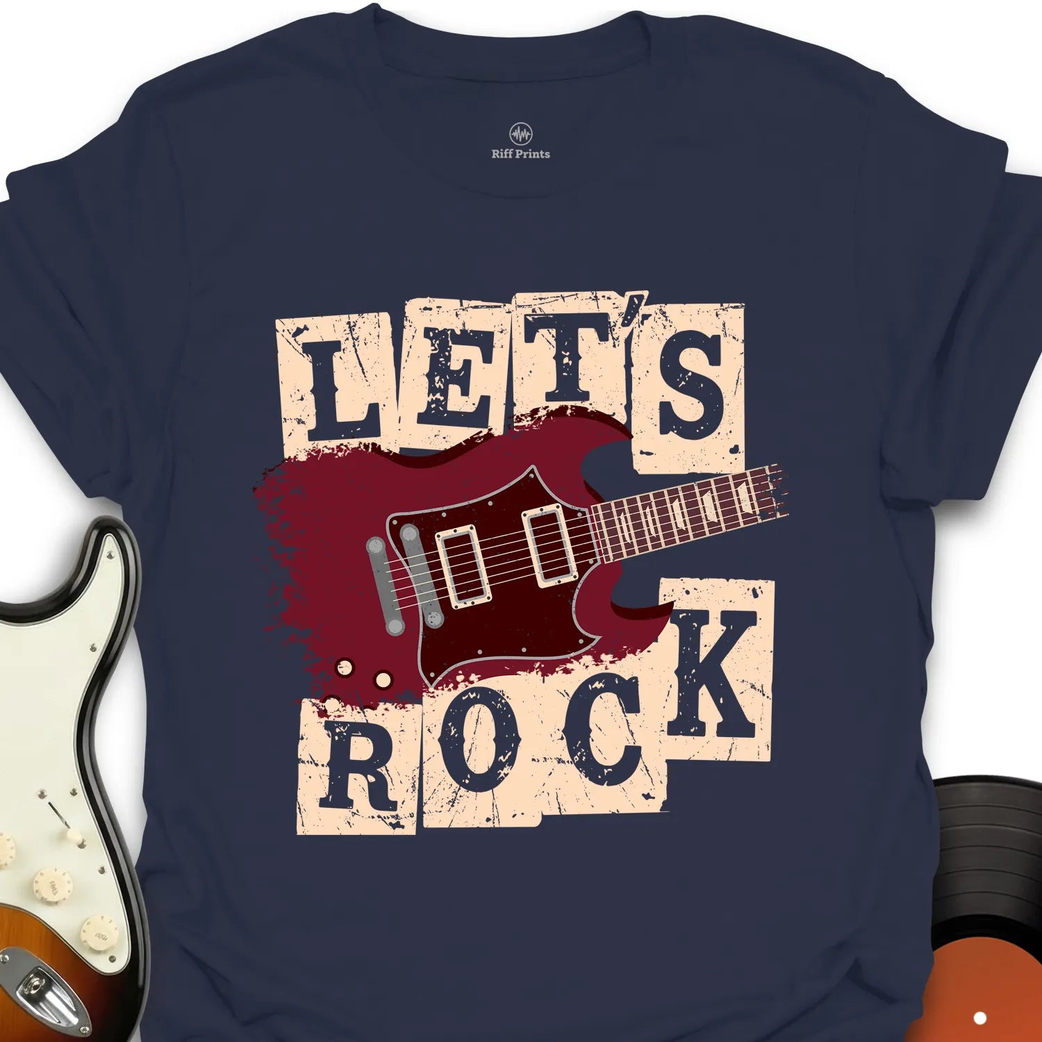 Lets Rock Music T-Shirt