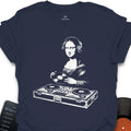 Mona Lisa DJ Music T-Shirt