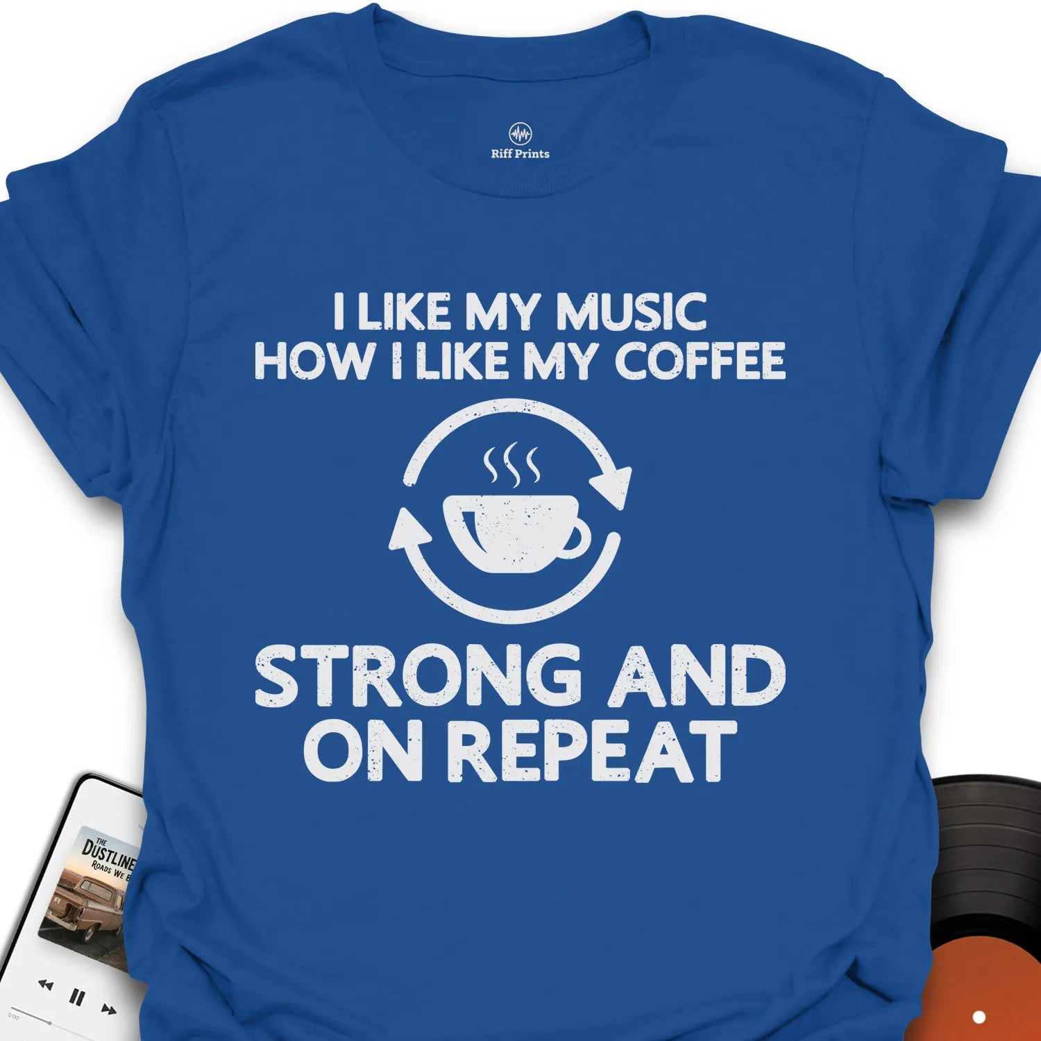 I Like My Music How I Like My Coffee T-Shirt