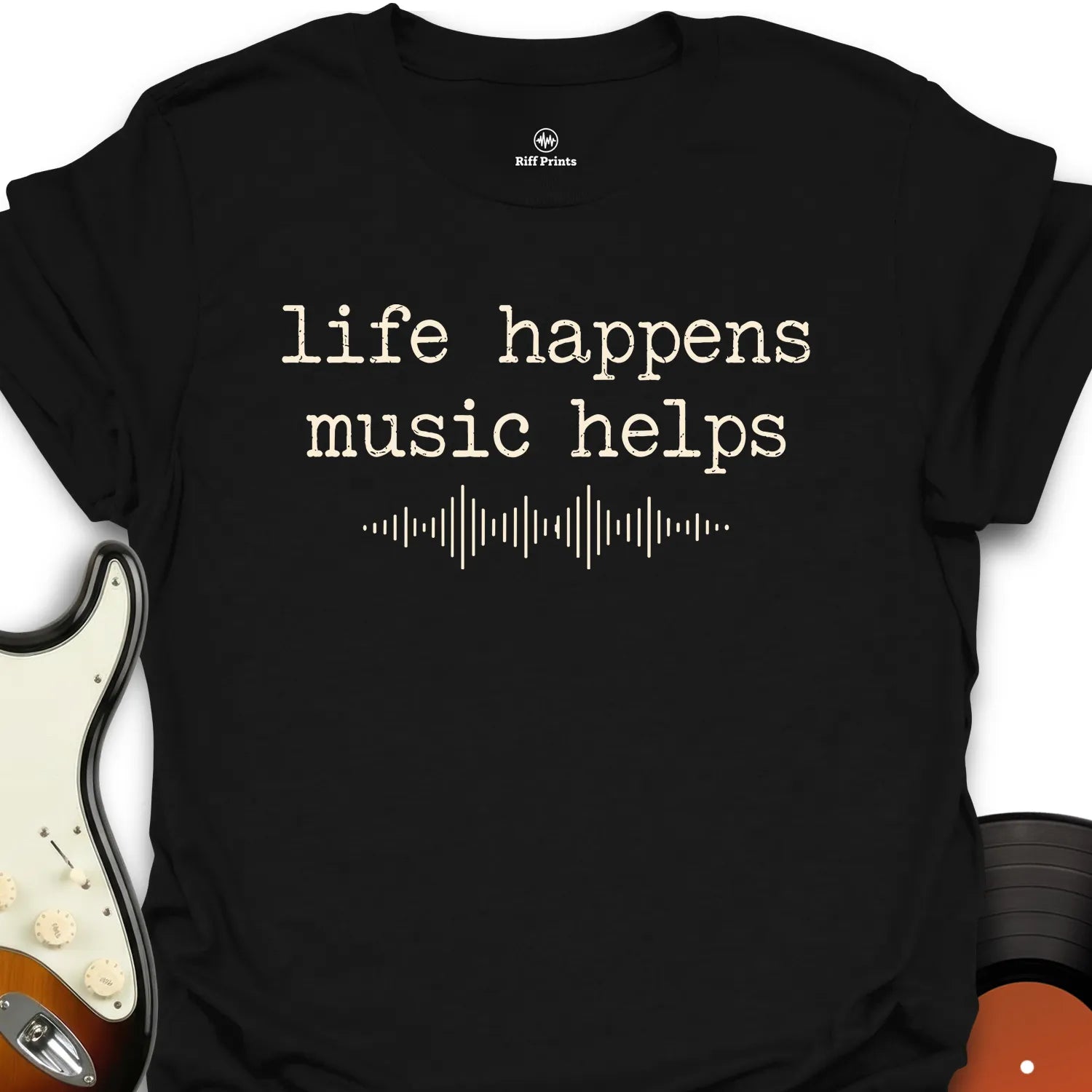 Life Happens Music T-Shirt