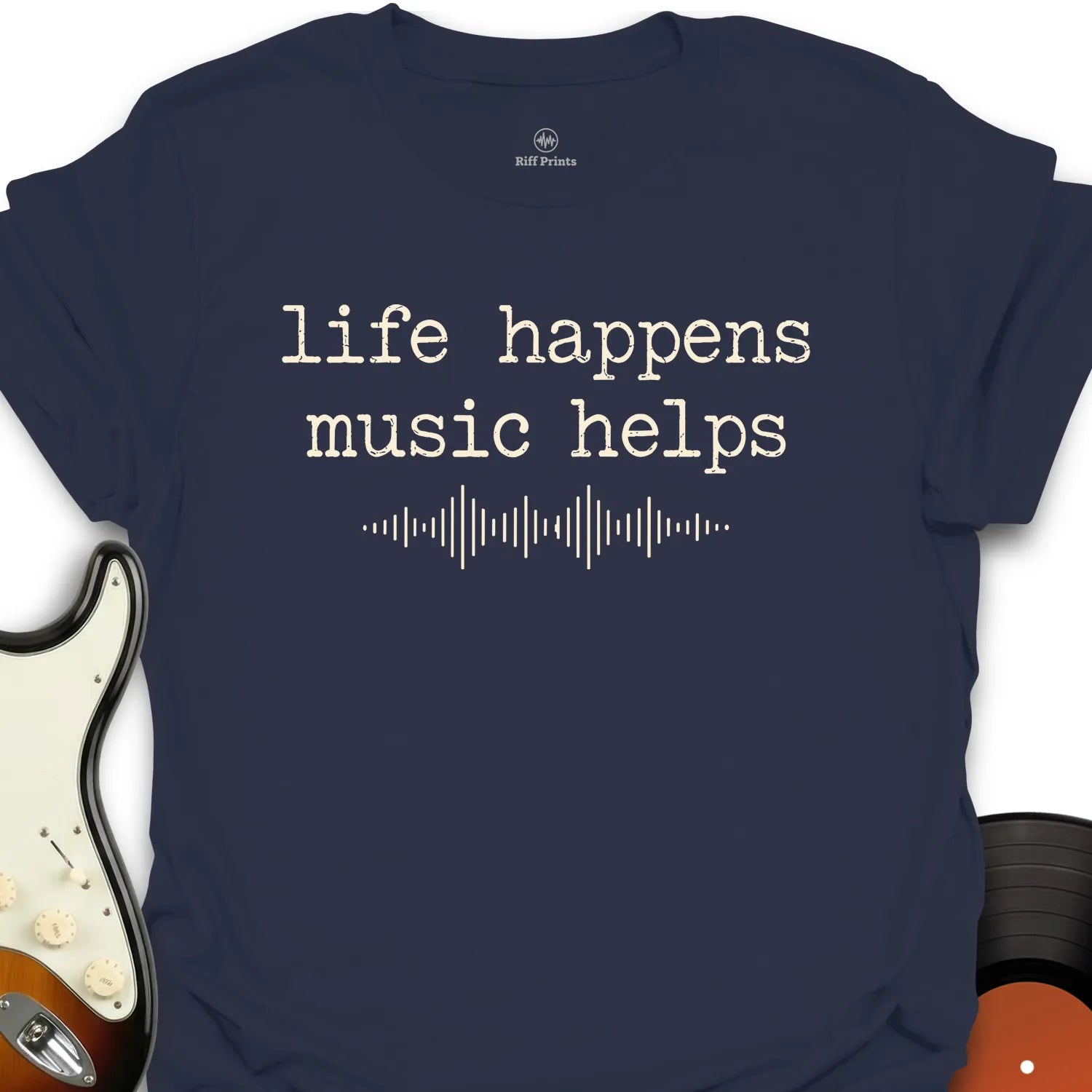 Life Happens Music T-Shirt