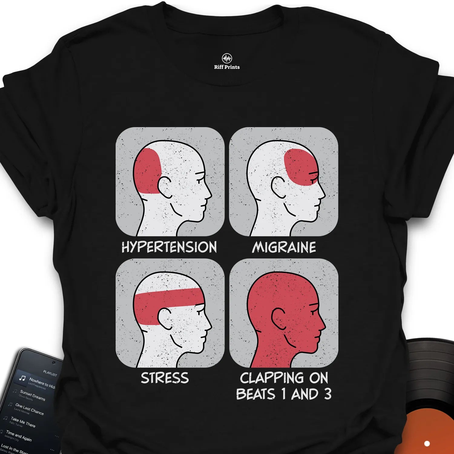 Music Headache T-Shirt