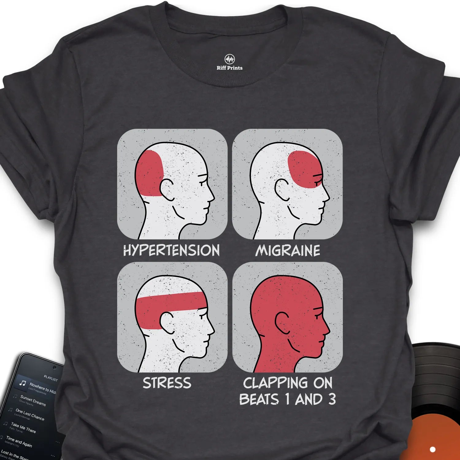 Music Headache T-Shirt