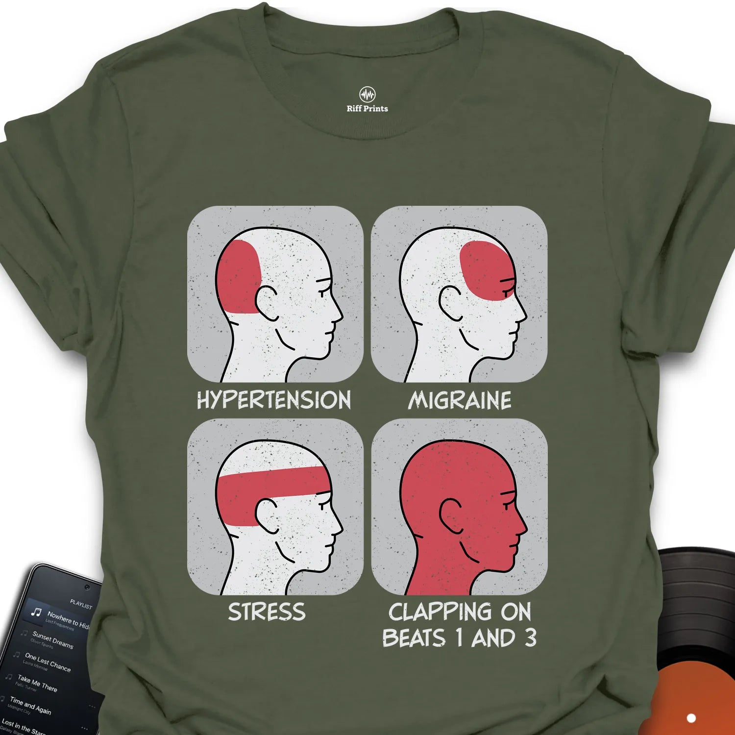 Music Headache T-Shirt