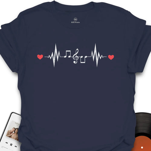 Musically Heartbeats T-Shirt
