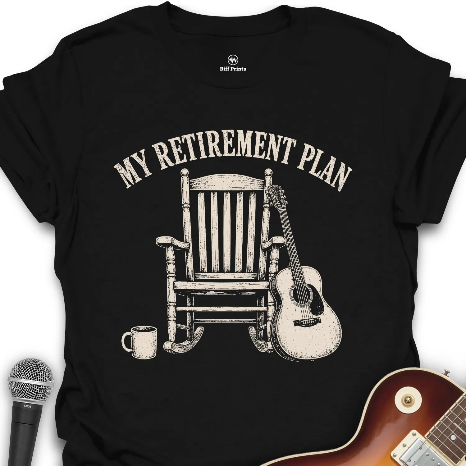 My Retirement Plan Guitar T-Shirt