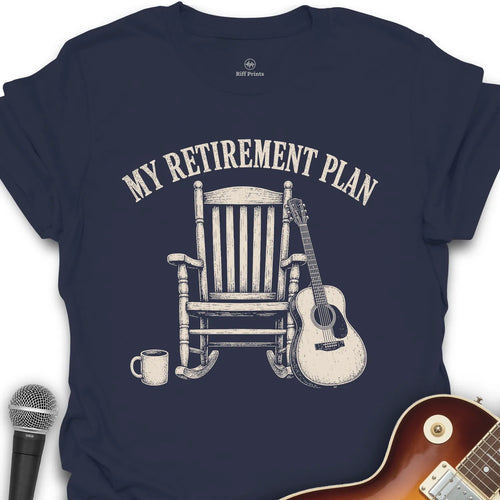 My Retirement Plan Guitar T-Shirt