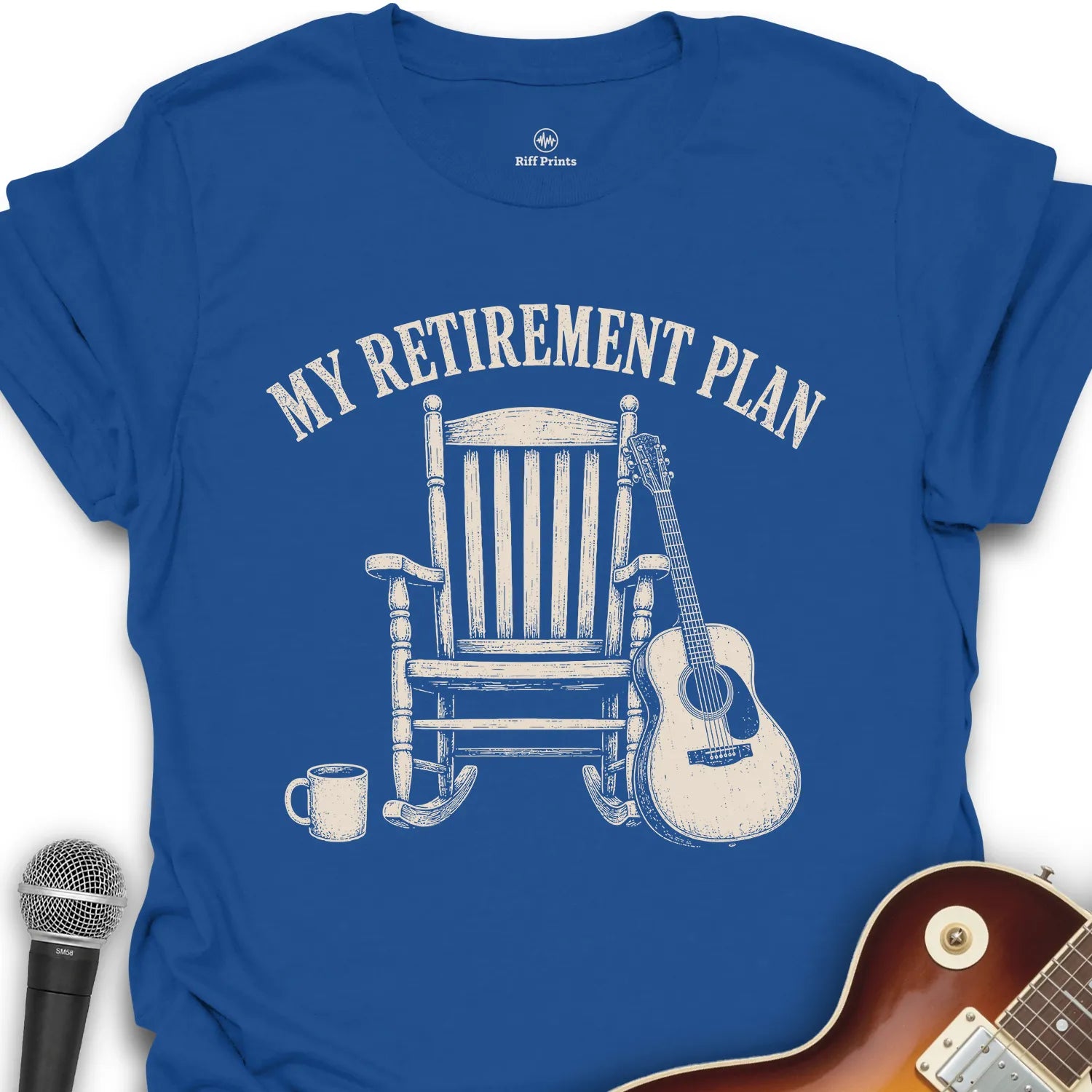 My Retirement Plan Guitar T-Shirt