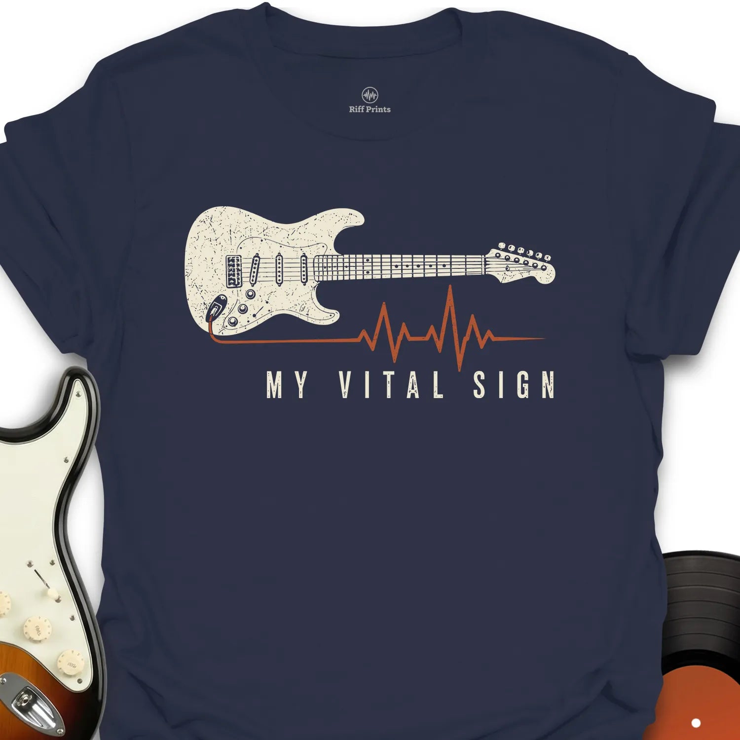 My Vital Sign Guitar T-Shirt