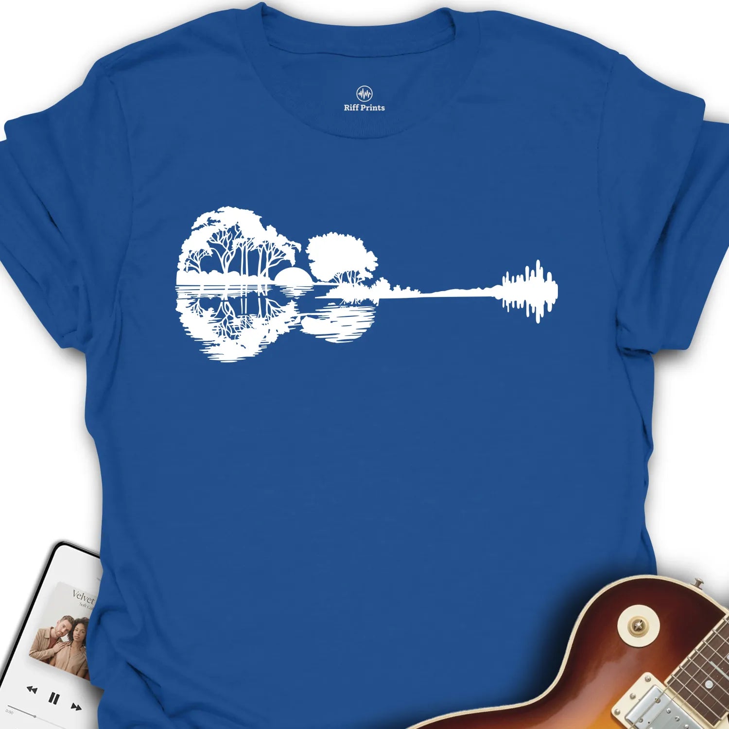 Natural Acoustic Guitar T-Shirt