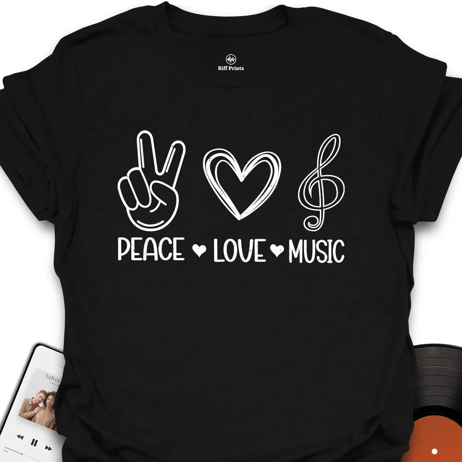 Peace Love Music T-Shirt