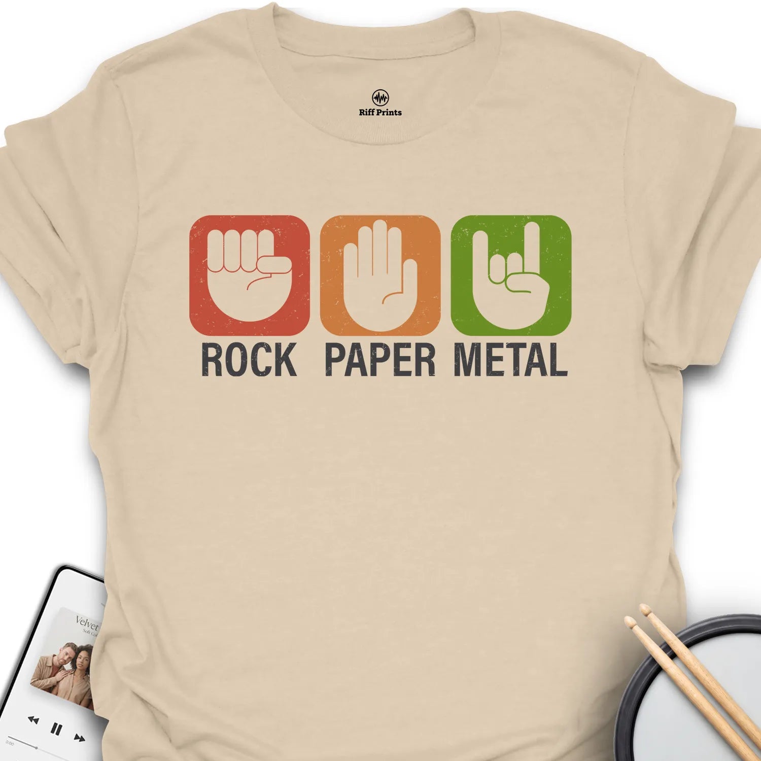Rock Paper Metal T-Shirt