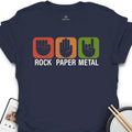 Rock Paper Metal - Music T-Shirt