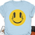 Smiling Headphones T-Shirt