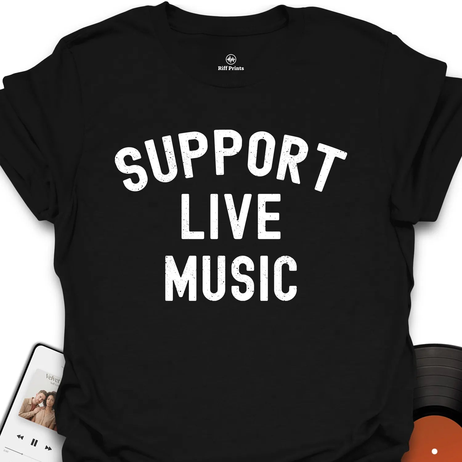 Support Live Music T-Shirt