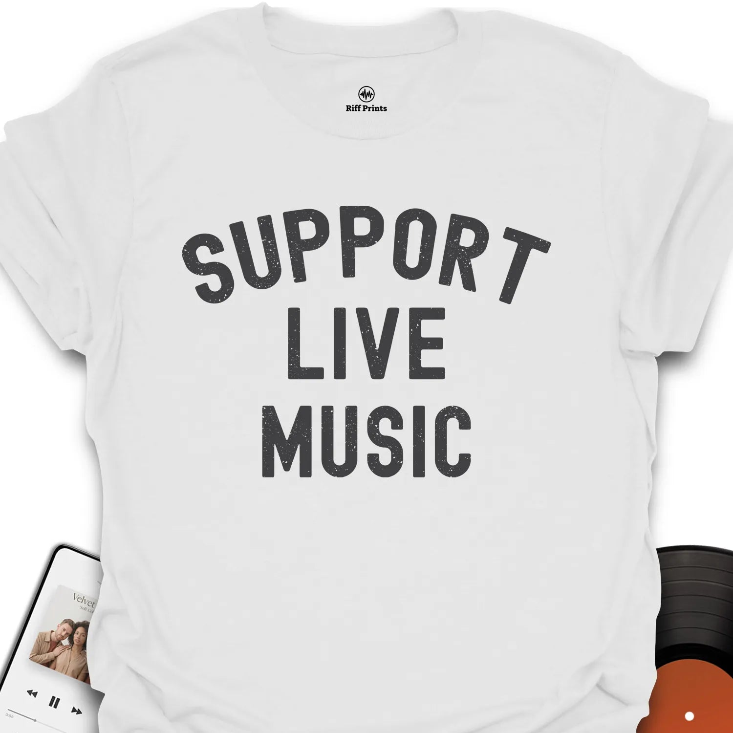 Support Live Music T-Shirt